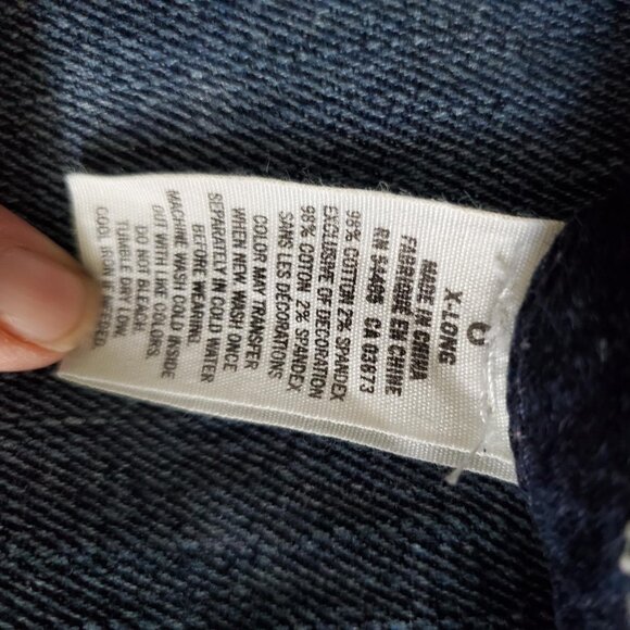 American Eagle Jeans, Size 6 Extra long - Picture 3 of 6